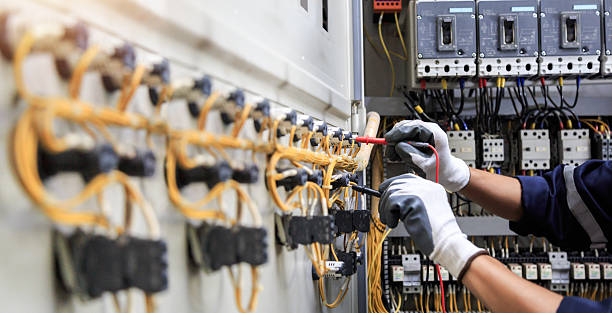 Professional Electrician technician working in West Falls Church, VA